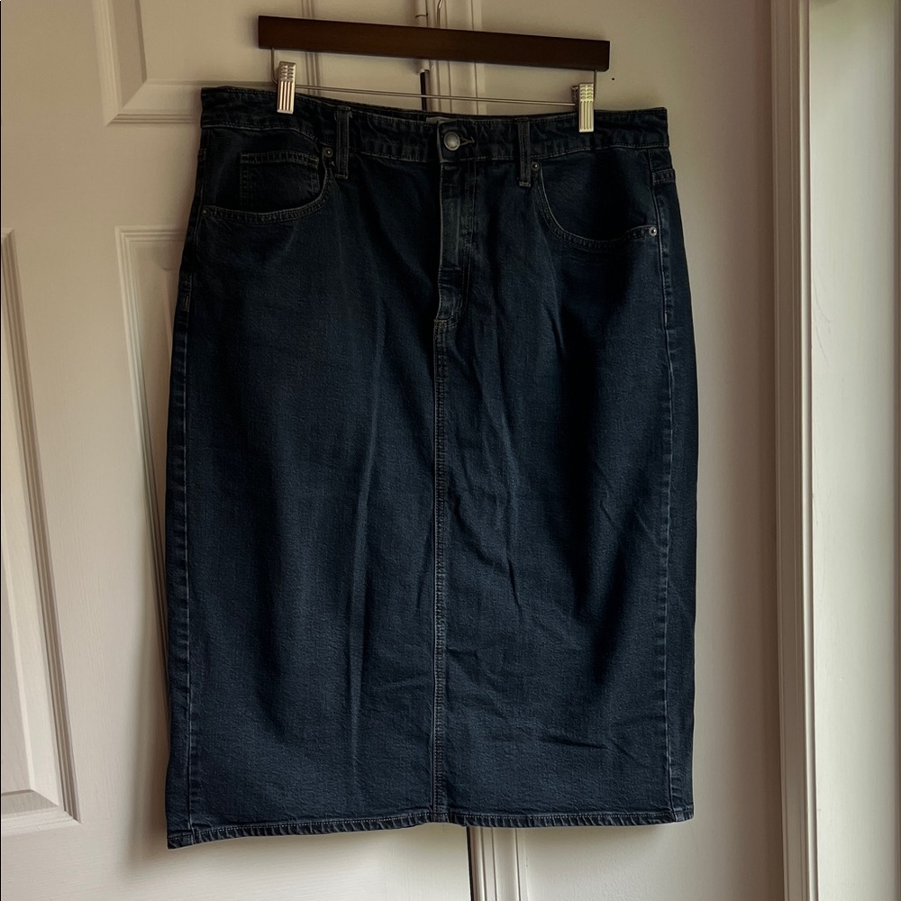 Universal Thread Denim Midi Skirt
